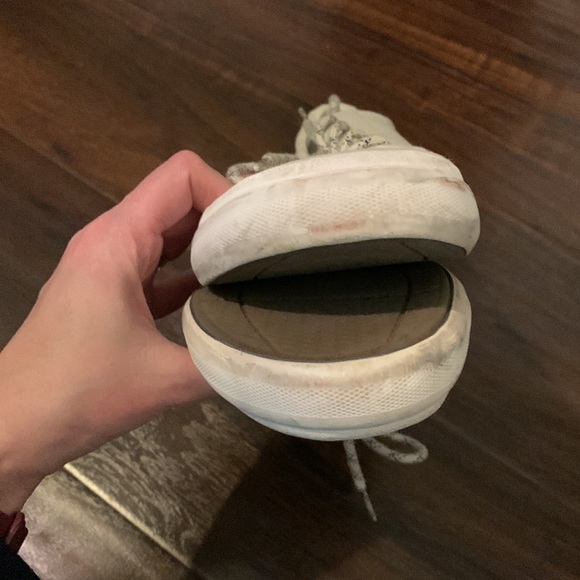 SOLD Off White Canvas Sperry Top-Sider - Picture 8 of 8